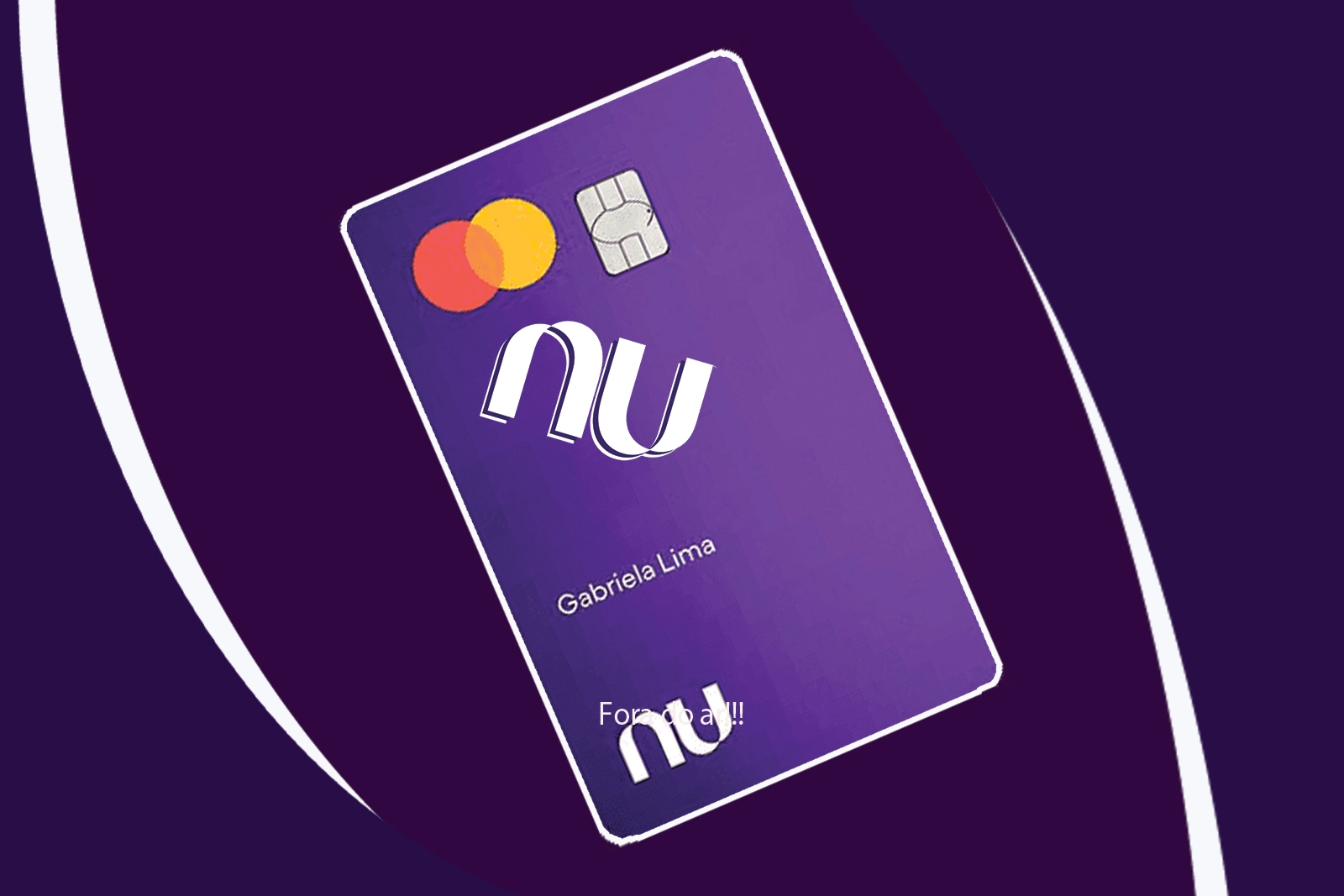 Cartão de crédito Nubank, Cartão roxo do Nubank, Nubank card, Cartão de crédito da Nubank,