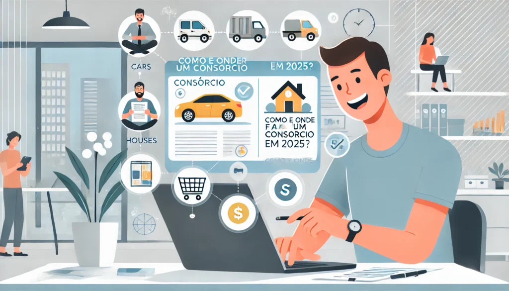 Como e onde fazer um consorcio em 2025?