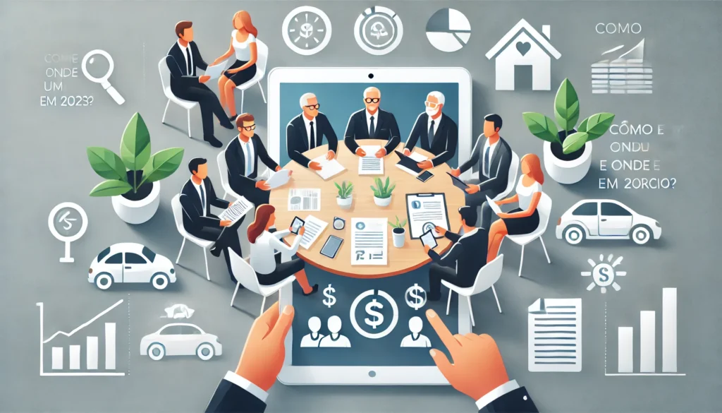 Como e onde fazer um consorcio em 2025?
